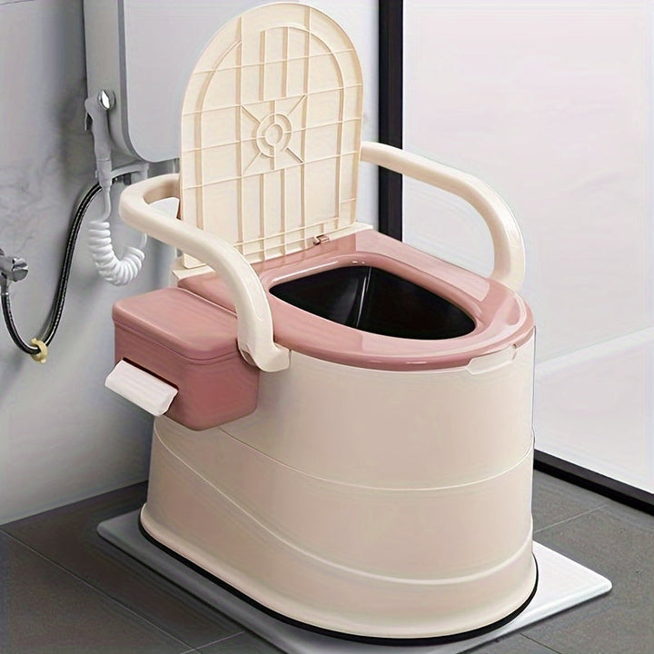 Urinal portable adulte ergonomique, ultra-pratique pour le voyage et les situations d'urgence, anti-fuite.