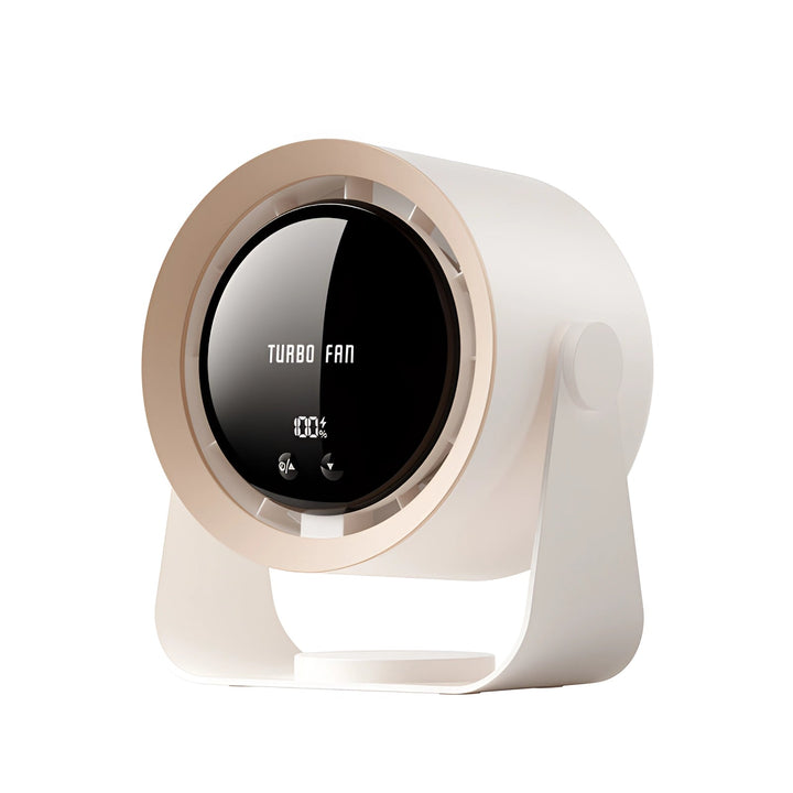 Ventilateur sans lame LED sécurisé, idéal pour les enfants. Design moderne et silencieux, rafraîchit toute pièce.