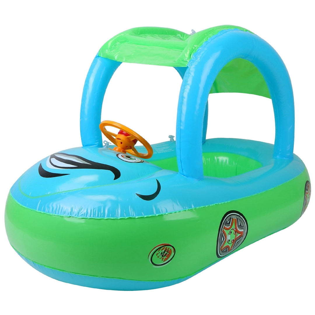 Bateau gonflable d'été pour enfant, jouet aquatique essentiel pour loisirs et amusement.