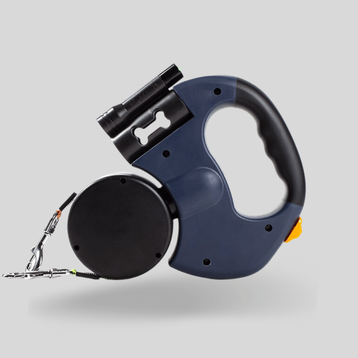 Laisse double Pantino réglable en nylon durable pour promener deux chiens sans effort et en sécurité.