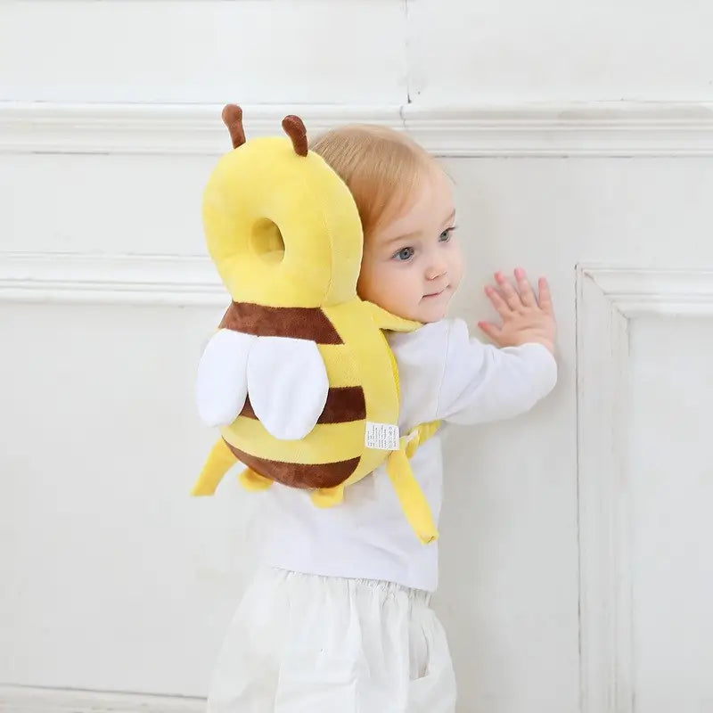 Coussin anti-chute bébé LittleGuard pour sécurité enfant, protège la tête et le dos lors des premiers pas.