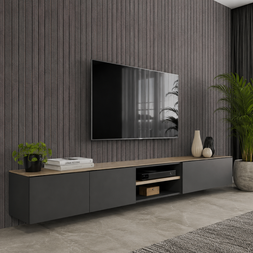 Panneau mural adhésif IXPE effet bois 3D, pose simple pour relooker facilement votre intérieur.