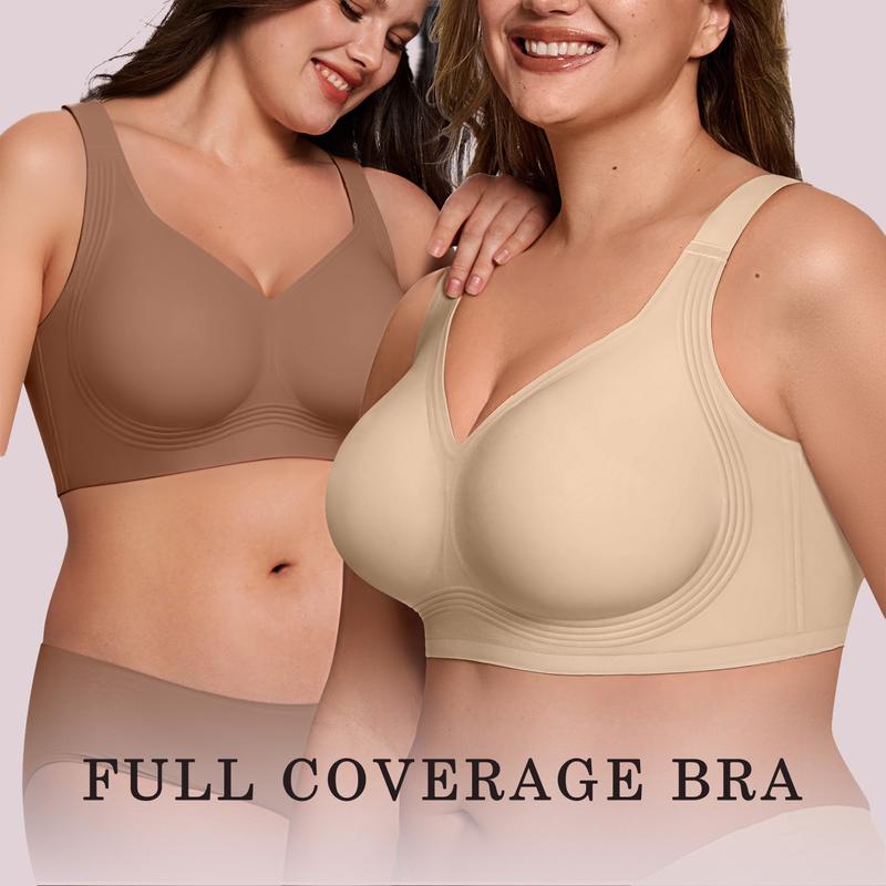 Soutien-gorge invisible sans armature pour femmes, confort supérieur. Idéal pour un maintien naturel discret.
