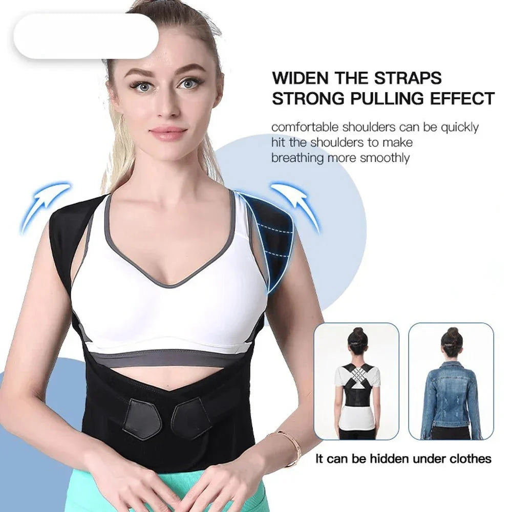 Ceinture de support dos respirante, ajustable pour un confort optimal et une meilleure santé posturale.