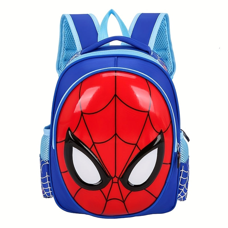 Sac à dos Spider-Man pour enfant, parfait pour la rentrée scolaire, avec bretelles confortables, motif super-héros.