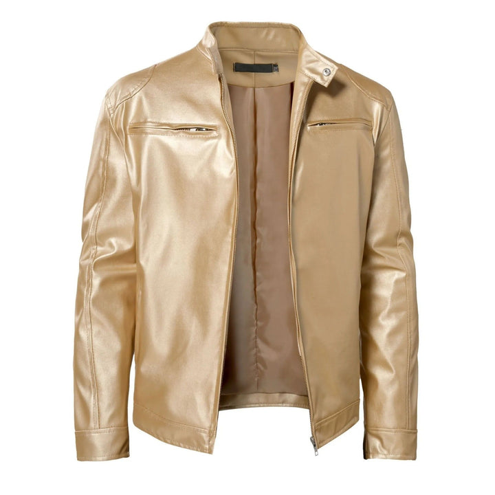 Veste homme Brodie, blouson élégant, col montant, durable et polyvalent pour mode masculine.
