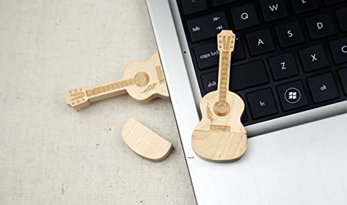 Trägitarr USB-minne: Unik Design &amp; Stor Lagringskapacitet