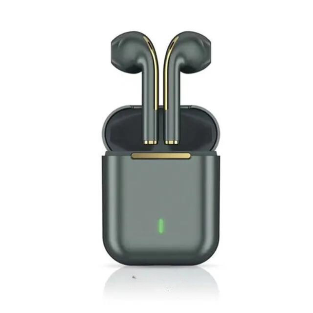 Écouteurs Bluetooth sans fil avec micro intégré, réduction de bruit active pour appels clairs et longue durée.