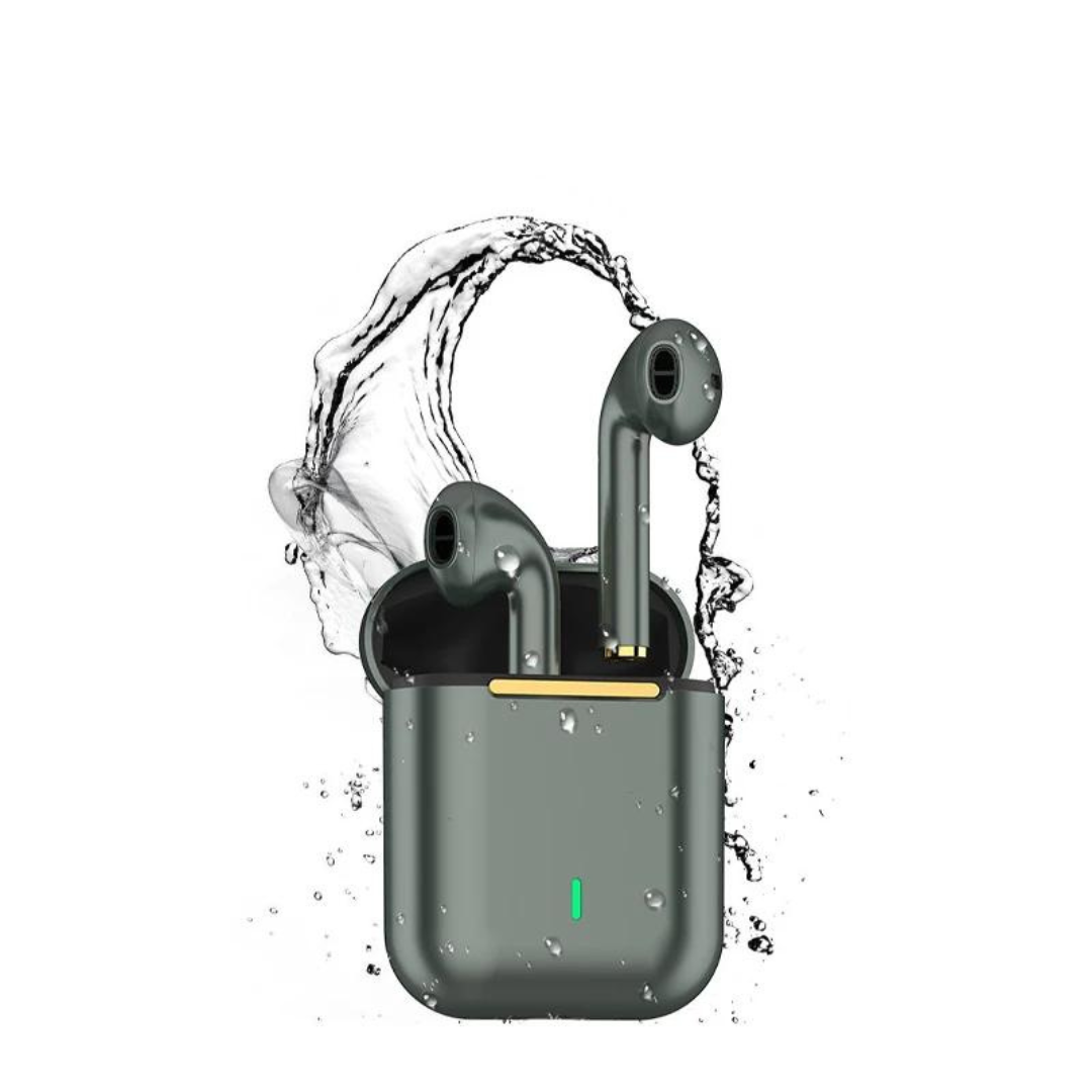 Écouteurs intra-auriculaires Bluetooth sans fil, confortables, réduction de bruit active pour sport, musique et appels.
