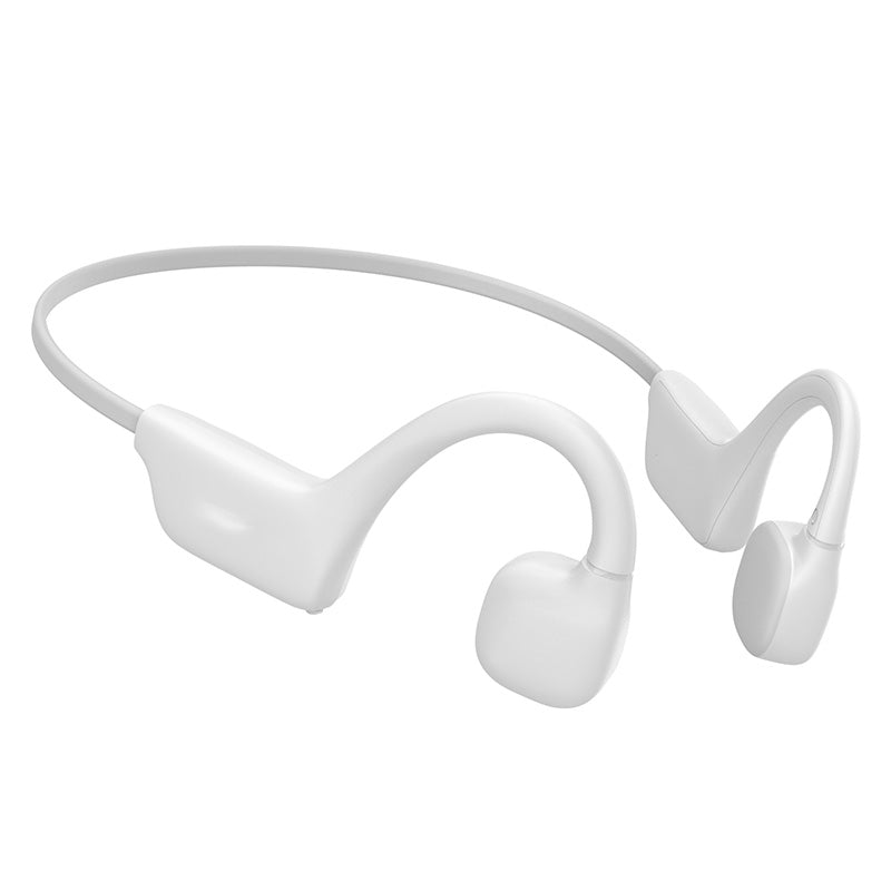 Écouteurs sans fil à conduction osseuse IPX5 pour le sport. Légers, confortables, Bluetooth pour musique et appels.