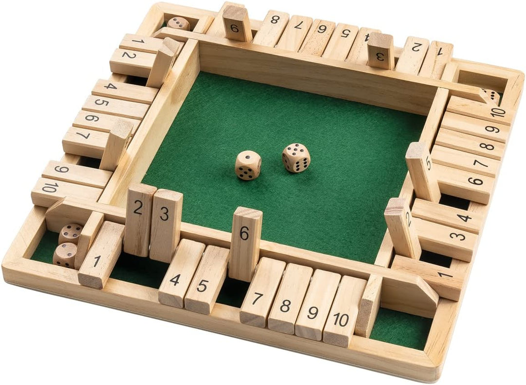 Jeu de société éducatif en bois pour enfants et famille, développant logique et mathématiques.