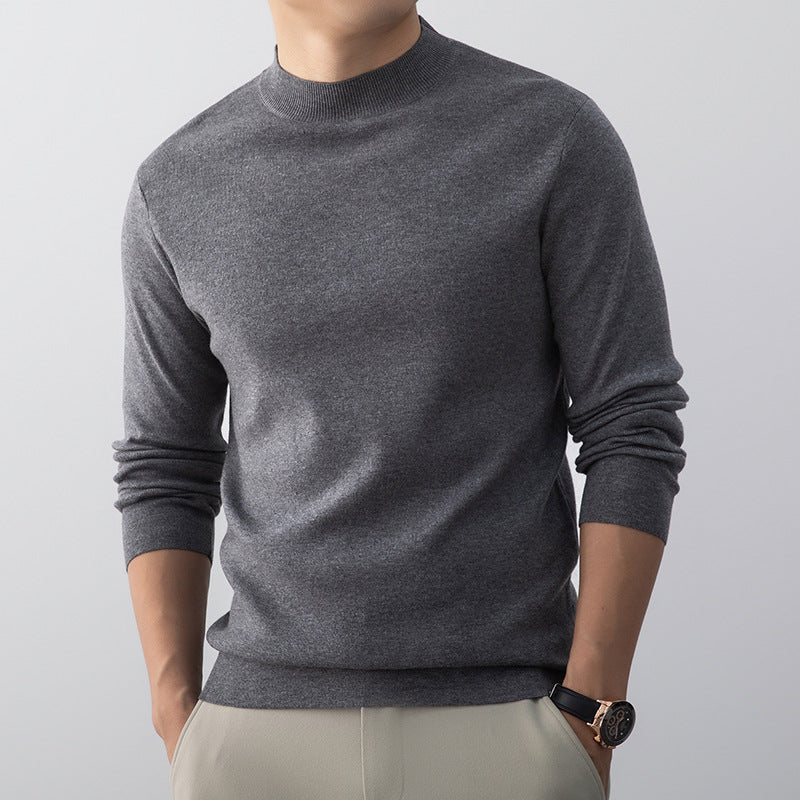 Pull classique homme, doux et élégant. Idéal pour un confort polyvalent en automne et hiver.