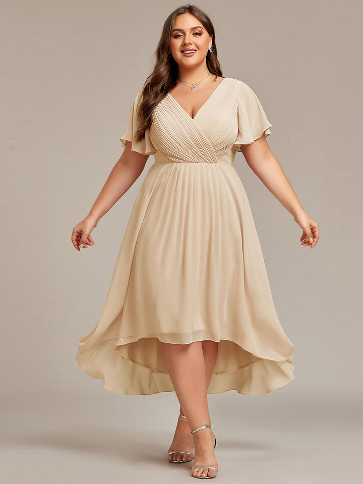 Robe femme nouvelle collection, col V fluide, chic.