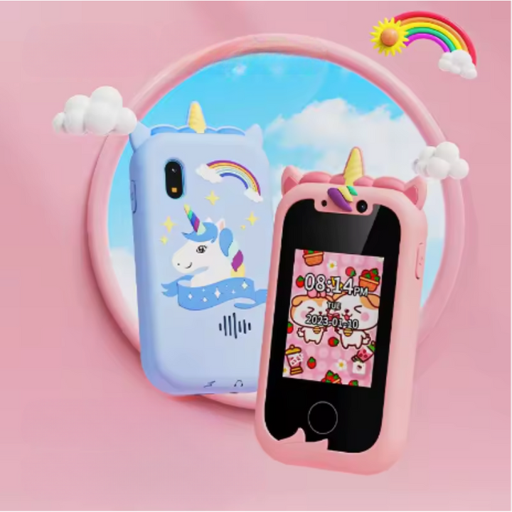 PlayPhone interactif éducatif pour enfants, avec jeux d'apprentissage et développement précoce.