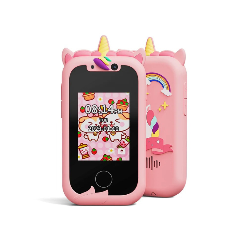 Cadeau éducatif PlayPhone pour enfant, stimulant l'apprentissage et la créativité via des jeux amusants.