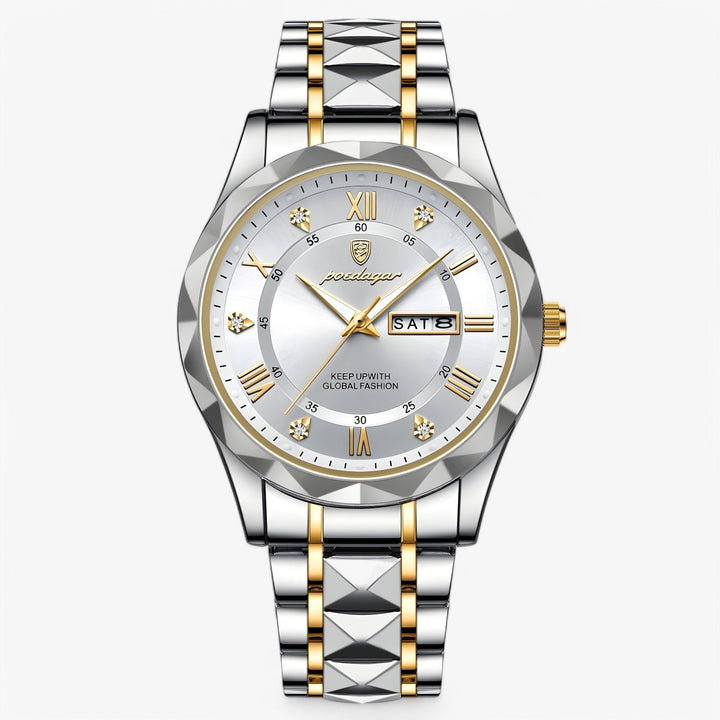 Cadeau idéal : montre homme luxe et précise, un accessoire de mode pour un style intemporel et sophistiqué.