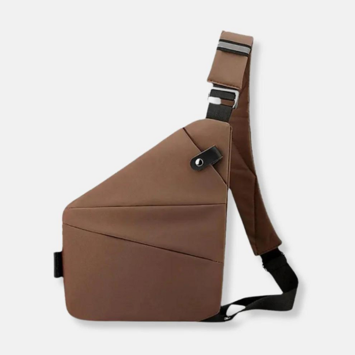 Sac bandoulière sécurisé avec protection RFID, léger et pratique pour les femmes actives.