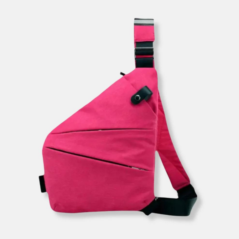 Sacoche sécurisée femme, multipoches et protection RFID, parfaite pour le quotidien.