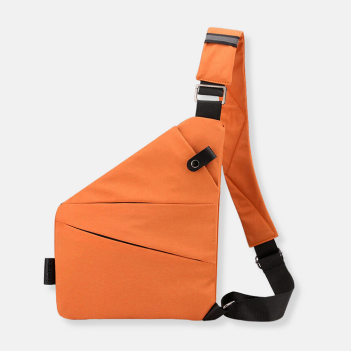 Sacoche femme élégante et sécurisée, idéale pour vos déplacements en ville ou en voyage.
