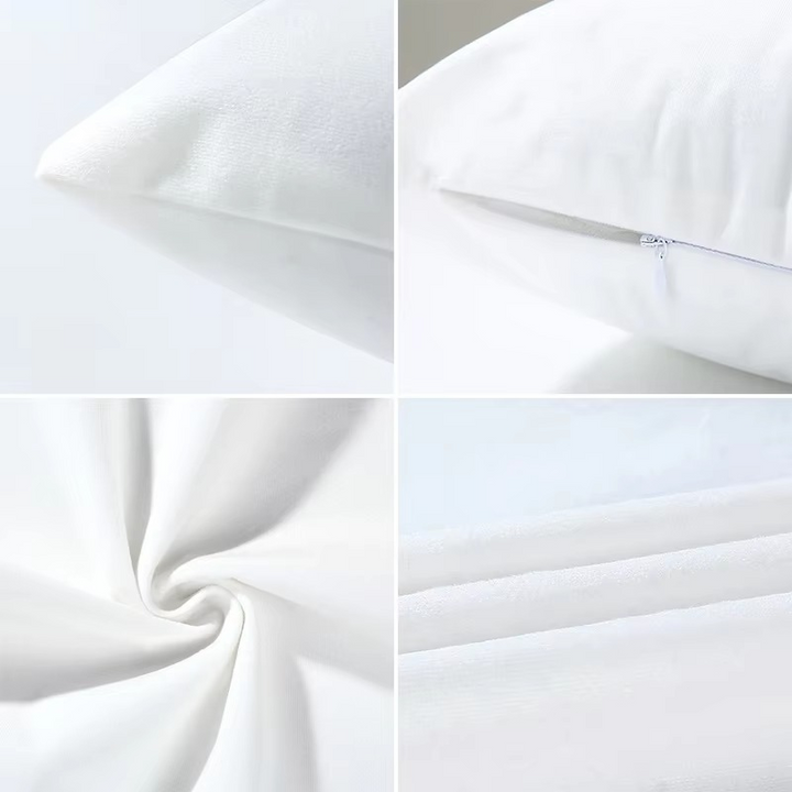 Housse de coussin décorative, transformant l'ambiance de votre salon ou chambre avec son style floral.