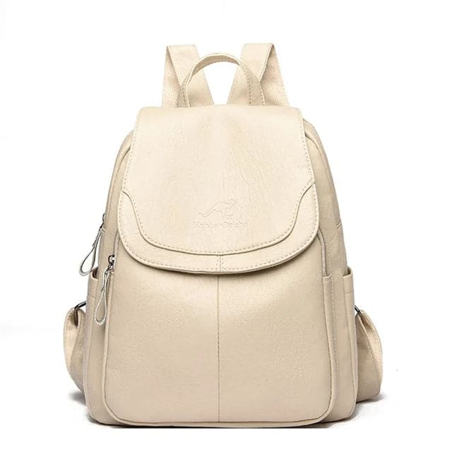 Ce sac à dos femme en cuir vegan combine l'élégance d'un sac à main avec la praticité du quotidien.