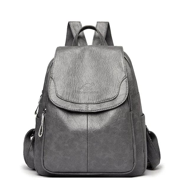Sac à dos pratique pour femme, en cuir vegan résistant, parfait pour vos essentiels quotidiens.