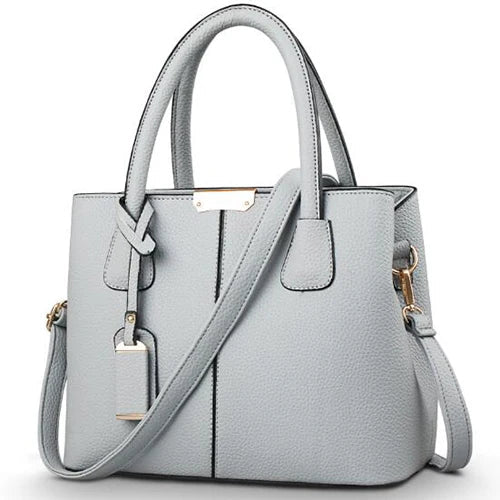Sac à main bandoulière femme, look chic et contemporain, idéal pour le travail ou sorties.