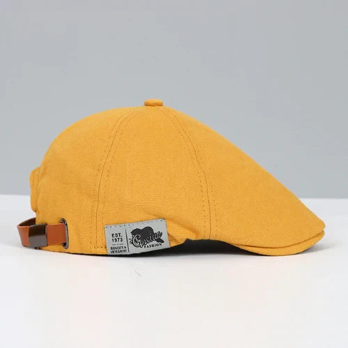 Mode masculine: béret ajustable élégant pour homme. Confortable et stylé en coton/polyester.