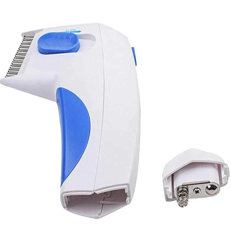 Kit complet d'élimination de puces électrique pour animaux, indispensable pour l'hygiène du chat et du chien.