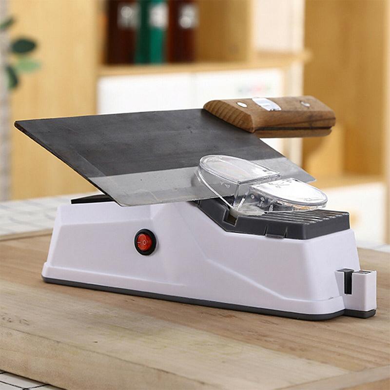 Affûteur électrique sécurisé, performance optimale pour des couteaux de cuisine ultra tranchants et précis.