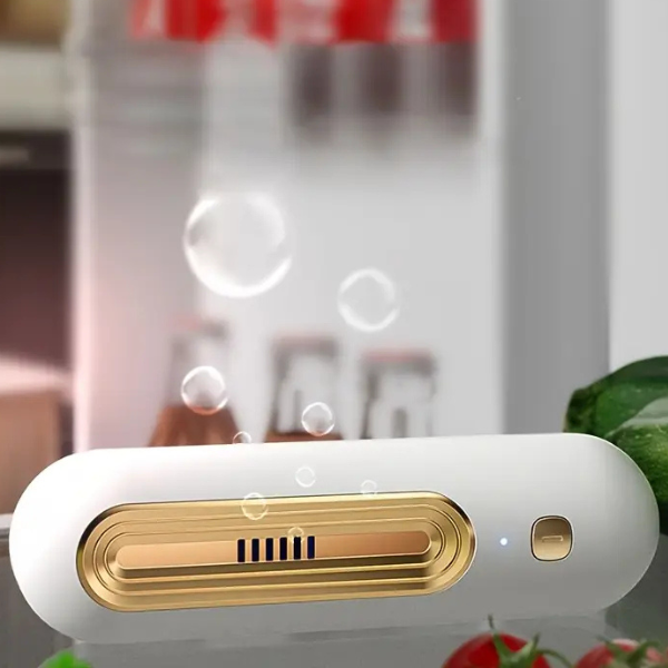 Désodorisant sans fil rechargeable. Purifie l'air des odeurs tenaces. Parfait pour voitures, réfrigérateurs et maisons.