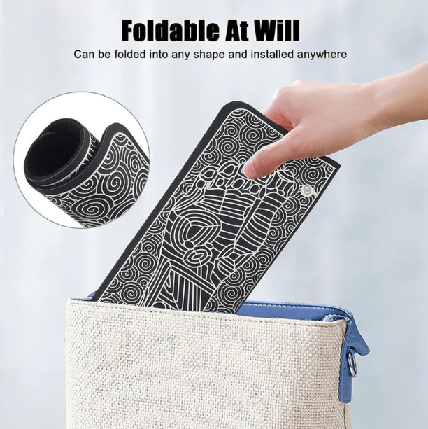 Tapis de neuropathie compact pour soulager la neuropathie, améliorer le bien-être et la circulation sanguine.
