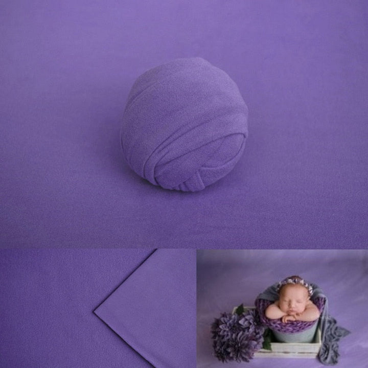 Ensemble mousseline doux et toile de fond pour créer des souvenirs bébé.