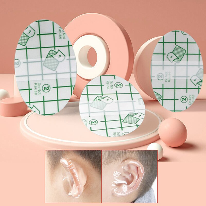 Bouchons d'oreille faciles à insérer, étanches et jetables, parfaits pour la natation, le bain et la douche.