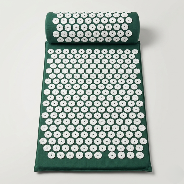 Stimulez vos points d'acupression avec ce tapis et coussin, pour un corps détendu et un esprit calme.