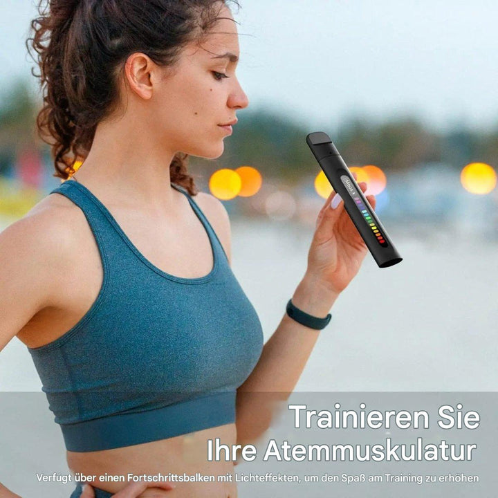 Améliorez votre souffle et endurance avec cet entraîneur musculaire respiratoire pour sportifs et fitness.