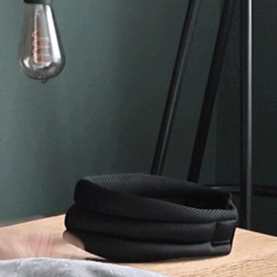 Coussin de soutien pour le cou, favorisant une meilleure respiration et réduisant les ronflements.