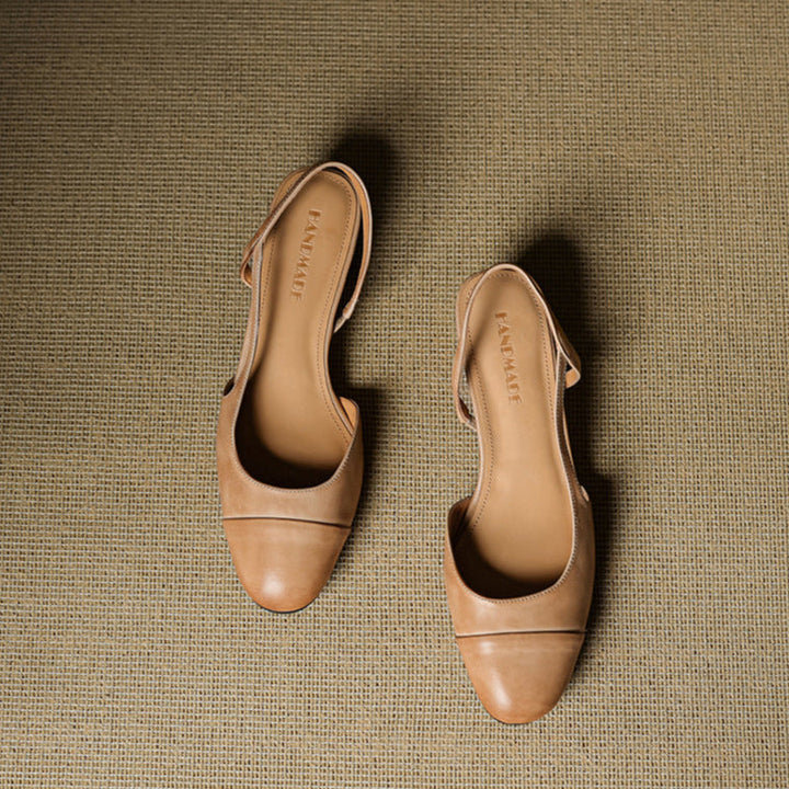 Escarpins élégants femme avec bride arrière slingback, pour un look raffiné.