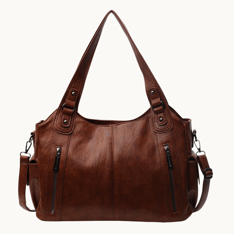 Sac à main rétro élégant, finition soignée. Accentue le look vintage chic. Idéal comme accessoire mode.