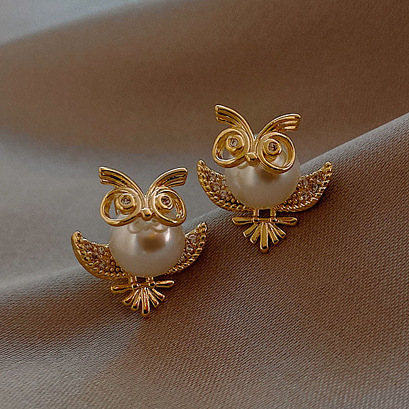 Boucles d'oreilles licorne pour femmes, bijoux fantaisie en acier inoxydable, zirconium, profondeur du design magique.