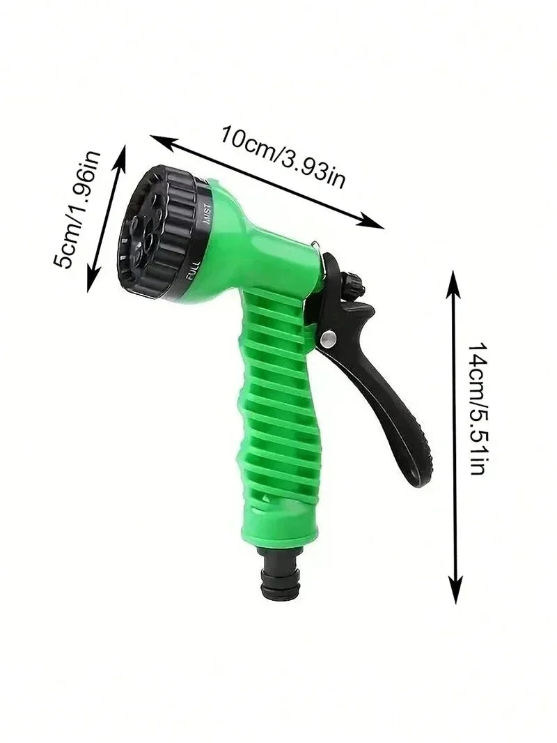 Tuyau d'arrosage extensible léger et anti-nœuds, idéal pour le jardinage quotidien.