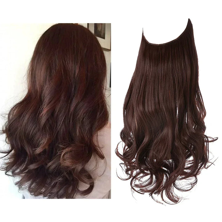 Extensions capillaires naturelles femme, blond doré pour un volume glamour et une beauté instantanée.