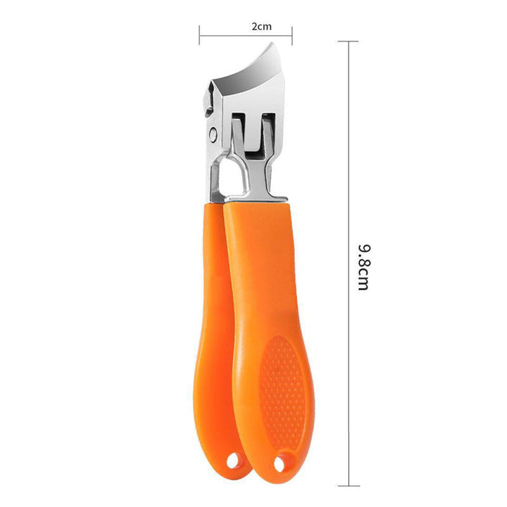 Robuste coupe-ongles extra large pour seniors et adultes, idéal pour les ongles épais et durs.
