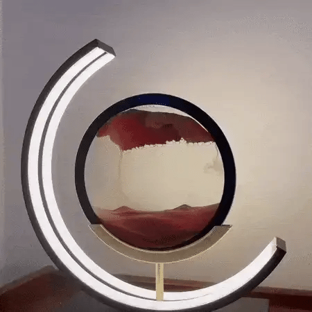 Lampe de table LED dorée Soléna, tactile, offre un éclairage moderne et chaleureux pour votre espace.