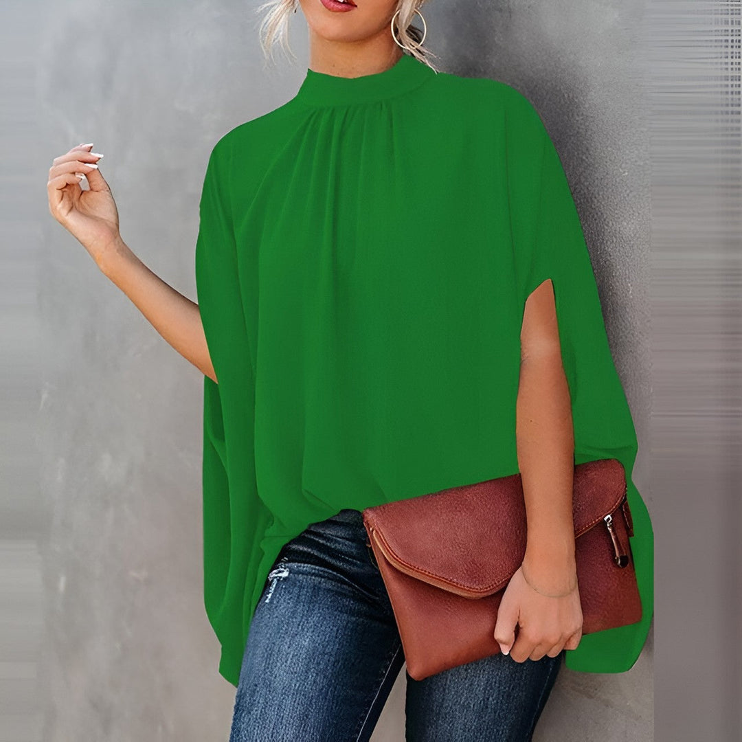 Blouse femme élégante et originale, style moderne, un chemisier tendance pour un look chic.