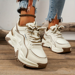 Baskets Romi tendance pour femmes, semelle épaisse, polyvalentes pour un look décontracté ou élégant.