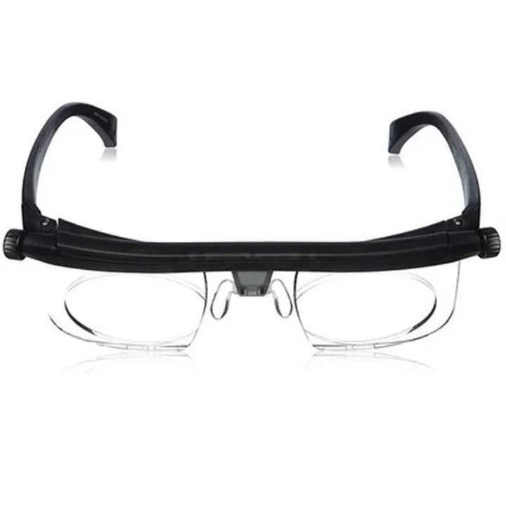Lunettes réglables unisexe VisiFlex, vision claire de près et de loin. Idéales pour lecture et conduite.