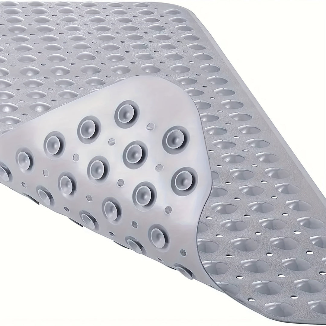Tapis de sécurité pour salle de bain, extra long et antidérapant, essentiel pour prévenir les accidents sous la douche.