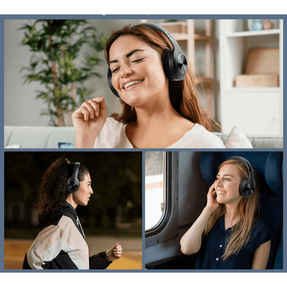 Trådlösa Over-Ear Hörlurar med Aktiv Brusreducering - Vikbara