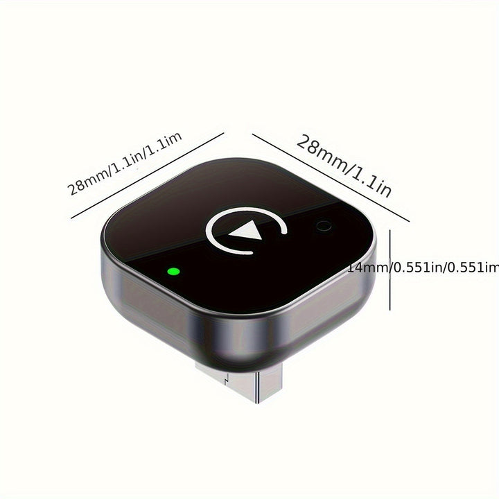 Profitez de CarPlay et Android Auto sans fil avec cet adaptateur plug & play pour une conduite intelligente.